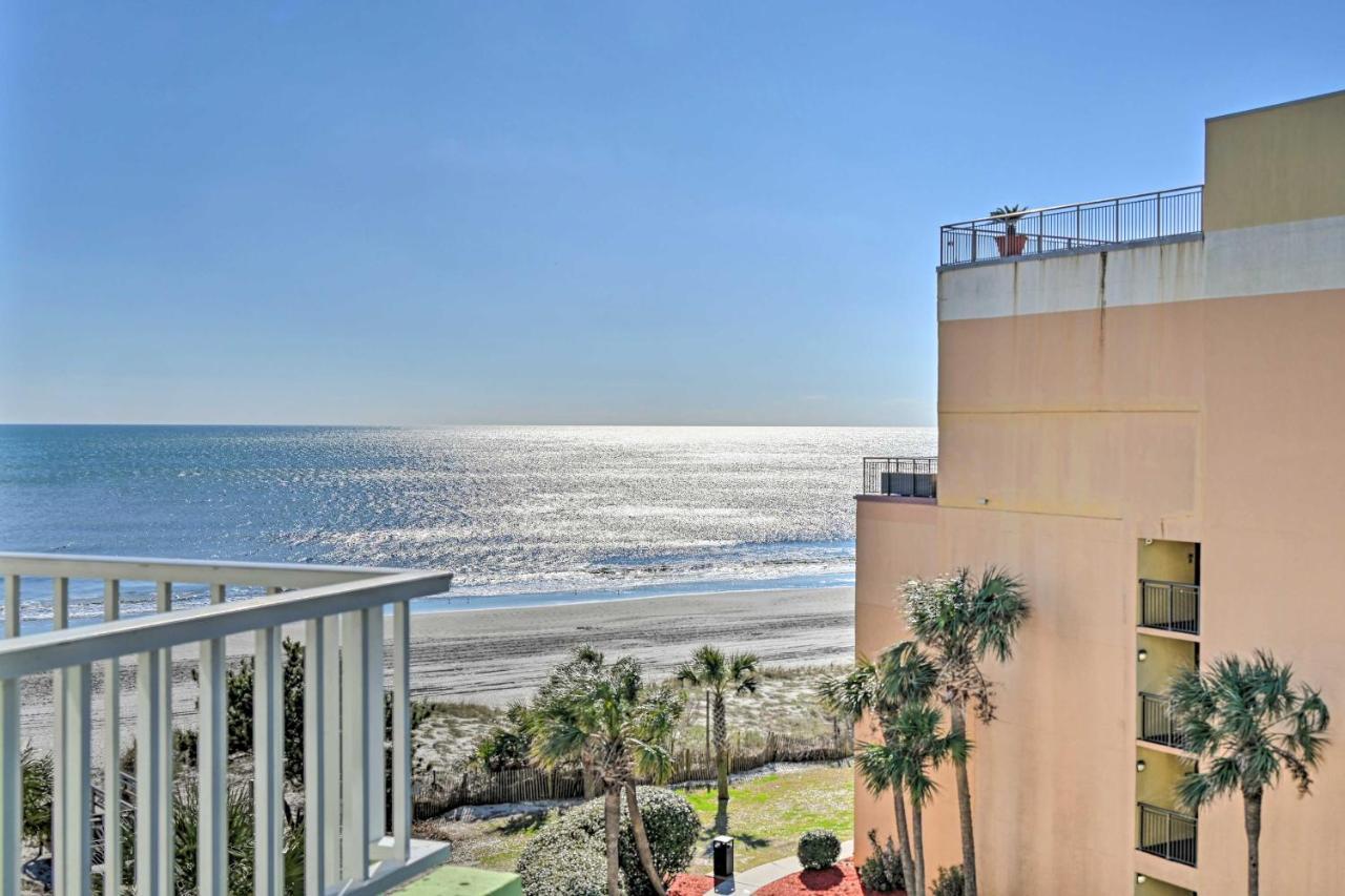 Beachfront Condo In Myrtle Beach With Pool Access Экстерьер фото