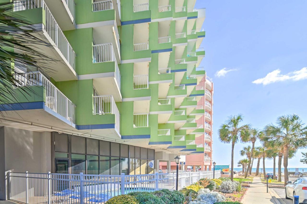 Beachfront Condo In Myrtle Beach With Pool Access Экстерьер фото