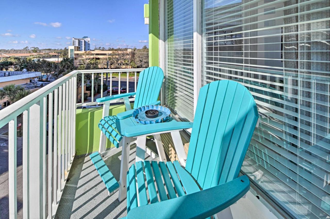 Beachfront Condo In Myrtle Beach With Pool Access Экстерьер фото